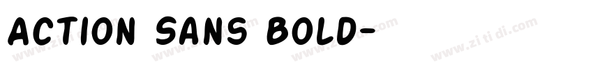 Action Sans Bold字体转换